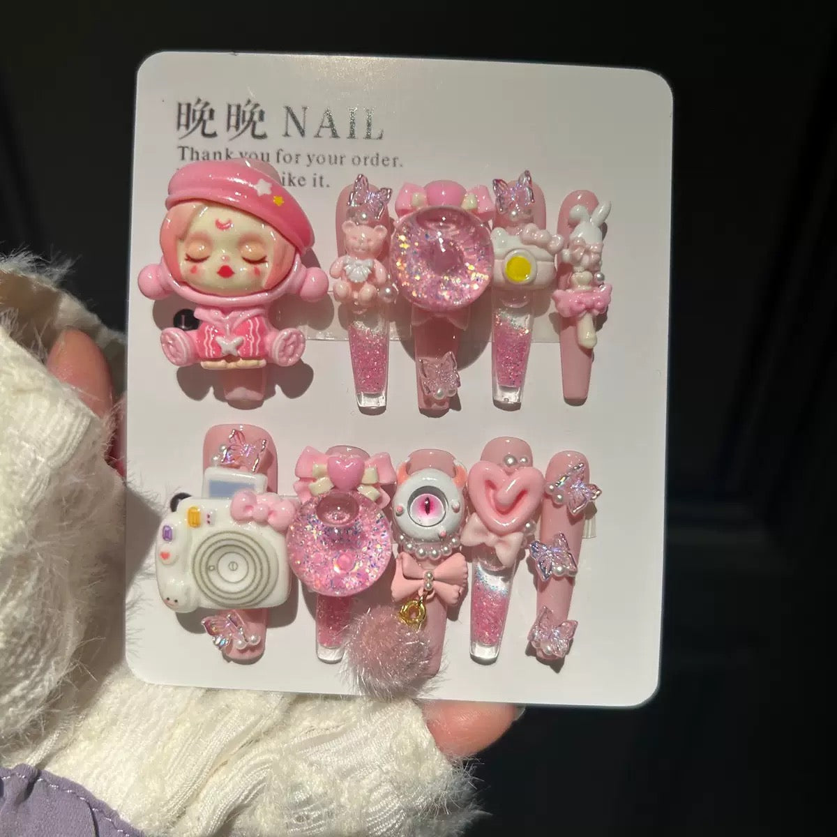 手作りネイルチップ